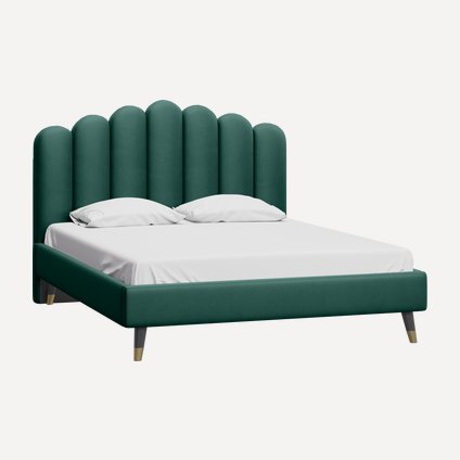 Кровать Лиель 160 Barhat Emerald