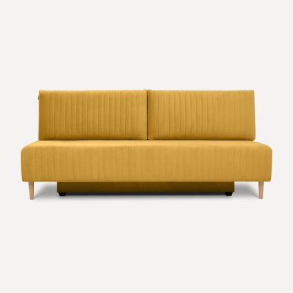Диван прямой Лачи Velvet Yellow