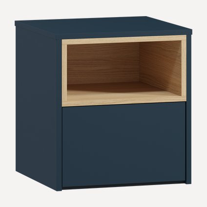 Тумба прикроватная Висмар-1.1 Dark Blue