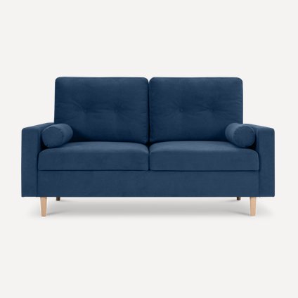 Диван прямой Динс Мини Velvet Navy Blue