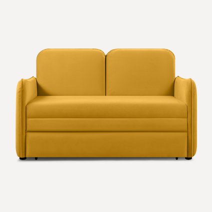 Диван прямой Кейсес Velvet Yellow