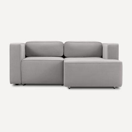 Диван угловой Аронт Мини Velvet Smoke