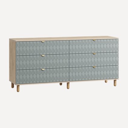 Комод Теджонс-4 Leaf Mentol