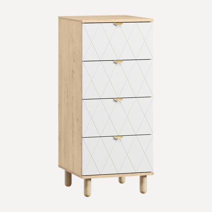 Комод Теджонс-1 Diamond Milk