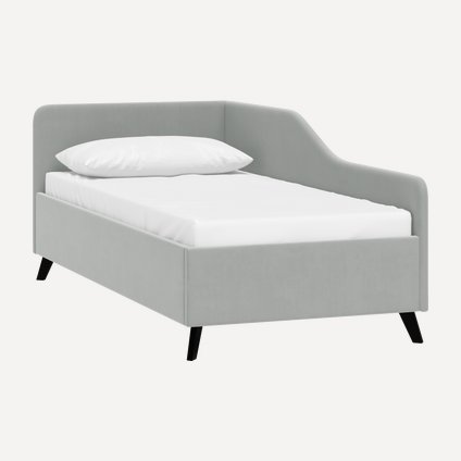 Кровать Лория 90 Barhat Silver