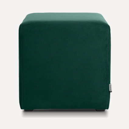 Пуф Куб Velvet Emerald