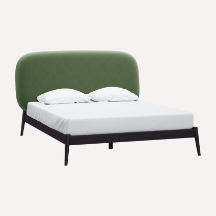 Кровать Саоми 160 Time Velvet Olive