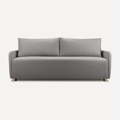 Диван прямой Саннес Velvet Silver