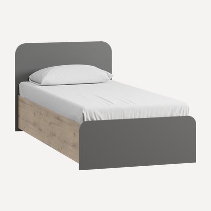Кровать Ингрид-1 90 Grey