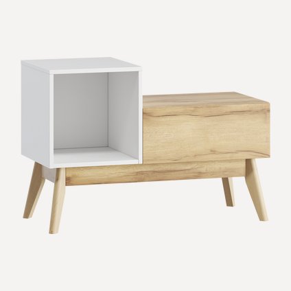 Тумба для винила Лемос-2 White