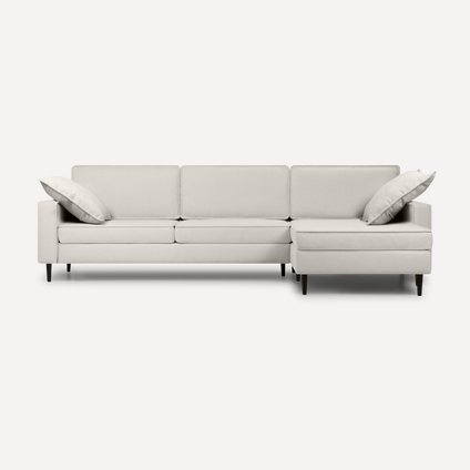 Диван угловой Дисент-2 Bucle White