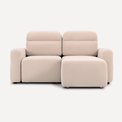 Диван угловой Вильен мини Velvet Caramel