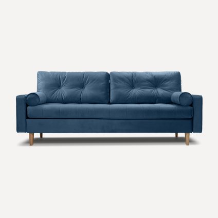 Диван прямой Ситено Barhat Blue