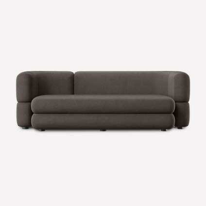 Диван прямой Brera Velour Stone